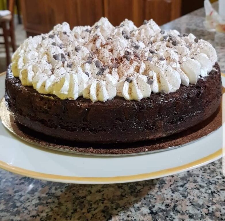 Torta al vino e cacao